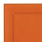 Smarty Had A Party 6.5" Burnt Orange Square Plastic Cake Plates (120 Plates), 120PK 9906-CASE - alternate 1